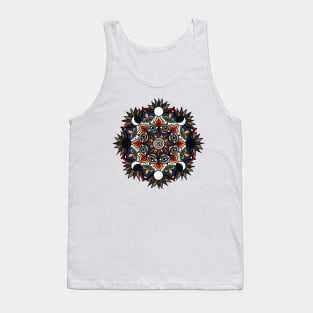 Night Sky Mandala Tank Top